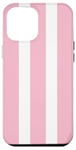 iPhone 15 Plus Pink and White Stripes, Danish Pastel, Preppy Aesthetic Case