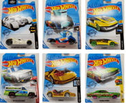 X6 Hot Wheels Diecast Cars Rare Super Range Vehicles - Full Set Official