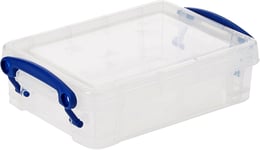 Really Useful Boxes 0.35 Litre Rectangle Really Useful Box Clear