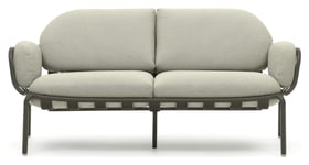 Kave Home Joncols 2-pers. Loungesofa, Lysegrøn