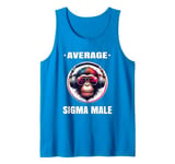 Monkey Shirt Funny Average Sigma Male Meme Shirt Sigma Tank Top