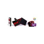 Souris et Tapis de Souris Gaming Blackfire BFX150 LED Noir