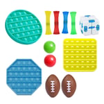 Daybreak 24 Pcs Fidget Sensory Toy Set Stress Relief Toys for Kids Adults, Fidget Toys for ADHD/ADD/OCD, Relieves Stress And Anxiety Fidget Toy, Fun Fidgeting Game for Classroom and Office