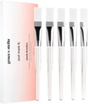 Face Mask Brushes - Face Mask Application Brushes Pack of 5 - Soft Facial Mask -