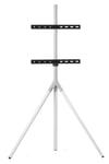 One For All Tripod Up to 65 Inch TV Stand - White