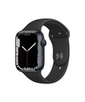 Apple Watch Series 7 Aluminum 45mm WiFi - Midnight - Excellent - Refurbished - Black - One Size