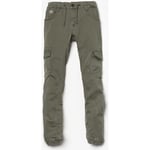 Pantalon enfant Le Temps des Cerises  Pantalon tobati tapered arqué kaki