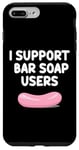 Coque pour iPhone 7 Plus/8 Plus Les utilisateurs de savon en barre I Support se lavent les mains avec des bulles d'eau en mousse