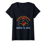 Womens In Search of the Darkness V-Neck T-Shirt