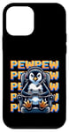 iPhone 12 mini Cute Gaming Penguin Pew Video Game Graphic Men Kids Women Case