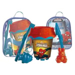 Set de jouets de plage Spiderman [7 pcs] Multicouleur