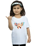 DC Comics Girls Wonder Woman 84 Symbol Crossed Arms T-Shirt White 9-11 Years