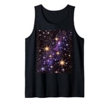 Starry Galaxy Scene for Space Lovers and Stargazers Tank Top