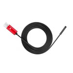 Camera Endoscopique pour SAMSUNG Galaxy J3 2016 Smartphone Micro-USB/USB Android Fil 5m Endoscope Inspection HD (NOIR)