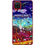 Samsung Galaxy A12 Skal / Mobilskal - MineCraft