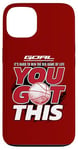 Coque pour iPhone 13 Objectif : You Got This | Cadeau de motivation pour athlètes