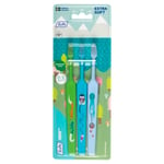 Toothbrush Mini, x-soft, (0-3), 3 psc., blister