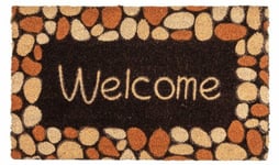 Garderob - Lako entrémöbel - K1430 110 - Cocoprint Colori, Coco, 110 Welcome Phrases-Brown, 75 cm x 45 cm x 1,5 cm