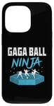 Coque pour iPhone 13 Pro Jeu de handball Gaga Ball Ninja Dodgeball Dodge