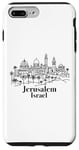 iPhone 7 Plus/8 Plus Jerusalem Israel Skyline Jewish Israeli Souvenir Women Men Case