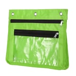 Expandable Pencil Pouch 1 Pack Zipper Binder Pouch Pencil Case Green