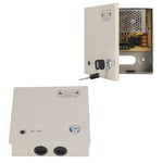 AC Power Supply Box CCTV Power Supply With Metal Box 4Channel CCTV Camera