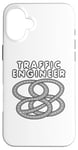 iPhone 16 Plus Traffic Engineer Funny Highway Interchange Case