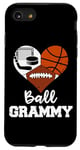 iPhone SE (2020) / 7 / 8 Ball Grammy Funny Football Basketball Hockey Grammy Heart Case