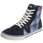 Vans Women's Tory Hi (Plaid) Navy VHJ23Z0 7.5 UK