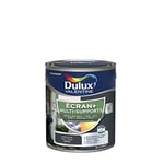 Dulux Valentine ECRAN+ MULTI-SUPPORTS EXTERIEURE - Peinture en Phase Aqueuse pour l'Éxtérieur et l 'Intérieur - Satin Gris Anthracite 2 L