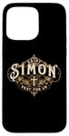 Coque pour iPhone 15 Pro Max St Simon Douze apôtres de Jésus Saint catholique