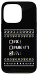 Coque pour iPhone 13 Pro Gentil Coquin Hanoucca Levi Pull Moche