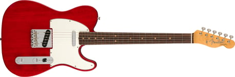 Fender American Vintage II 1963 Telecaster, Rosewood Fingerboard, Crimson Red Transparent