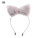 Cat Ears Headbands Fox Plush Hairhoop Cosplay Costume 06