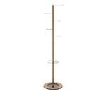 Schönbuch - Pivot Coat Stand, Oak, With Umbrella Holder - Garderobestativ - Jorge Pensi - Tre farget