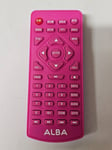 Genuine Alba CDVD7SWP CDVD7SW Pink Portable DVD Player Remote