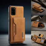 Samsung Galaxy S20 Plus      Magnetic Wallet    Brown