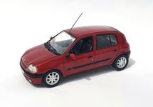 Odeon 056 - Miniature Renault Clio II Phase 1 Rouge Metallisé (1/43)