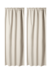 Åhléns Home Mörkläggningsgardin MOLLIE 135x250 cm, 2-pack Beige