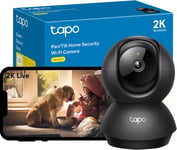 Tapo Indoor Camera for Security, Wifi Camera, 2K 3MP, 360° Baby and Pet Monitor,