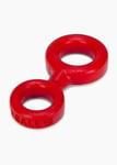 OXBALLS 8-BALL Cock Ring Ball Stretcher Red | Mens Penis Ring