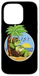 iPhone 14 Pro Turtle Hippie Summer Beach Vacation Holiday Funny Animal Case