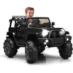 Goplus - Quad Voiture Electrique avec Telecommande 2,4G pour Enfants,Voiture Electrique avec Siege Ergonomique avec Ceinture, Marche Avant et Arriere