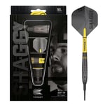 Target Darts Scott Williams Black 90% Tungsten Soft Tip Darts - 20g