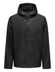 Onsluca Rain Jacket Otw Vd Black ONLY & SONS