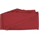 Toile de rechange pour parasol HHG 690, 8 baleines rondes Ø3,5m 220g/m² polyester, par exemple pour Parasol déporté HHG 690 bordeaux - red