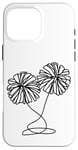 Coque pour iPhone 16 Pro Max Pom Poms de Cheerleading