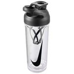 Nike TR Hypercharge Shaker Bottle (Clear/Black) - Transparent - One Size