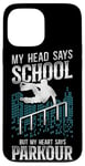 iPhone 13 Pro Max Parkour Free Running Traceur School Vintage My Head Says Case