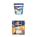 Polycell Multi-Purpose Polyfilla Ready Mixed, 1 Kg Easycare Washable and Tough Matt (Ivory)